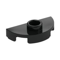 Plaque Ronde spéciale 1 x 2 demi-cercle avec tenon (Jumper) (Plate Special Round 1 x 2 Half Circle with Stud (Jumper))