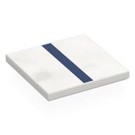 Visuel indicatif Rebrickable de Tuile 4 x 4 avec motif imprimé bleu foncé (Tile 4 x 4 with Dark Blue Stripe Print)
