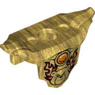 Plastron armure minifigurine avec épaulettes et motif imprimé chima bladvic (Minifig Neckwear Armour Breastplate with Shoulder Pads and Chima Bladvic Print)