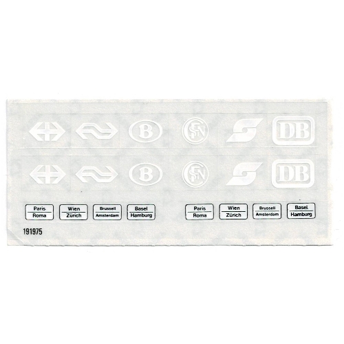 Visuel indicatif Rebrickable de Feuille d’autocollants pour le set 7818-1 (Sticker Sheet for Set 7818-1)