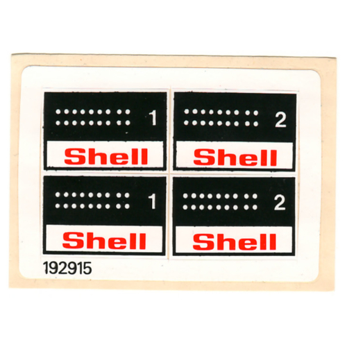Visuel indicatif Rebrickable de Feuille d’autocollants pour le set 6610-1 (Sticker Sheet for Set 6610-1)