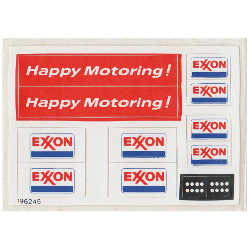 Visuel indicatif Rebrickable de Feuille d’autocollants pour le set 6696-1 (Sticker Sheet for Set 6696-1)