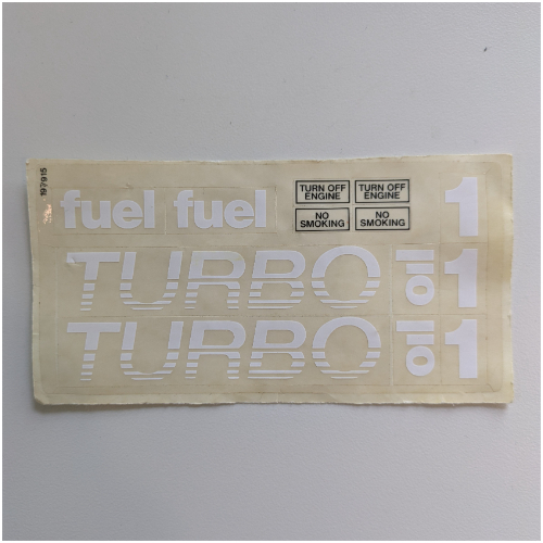 Visuel indicatif Rebrickable de Feuille d’autocollants pour le set 5540-1 (Sticker Sheet for Set 5540-1)