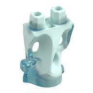 Visuel indicatif Rebrickable de Bas du corps, fantôme avec motif vert d’eau lumière marbrée (Lower Body, Ghost with Marbled Light Aqua Pattern)