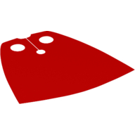 Cape de vêtements de cou, standard [tissu extensible spongieux] avec côté rouge foncé (Neckwear Cape, Standard [Spongy Stretchable Fabric] with Dark Red Side)