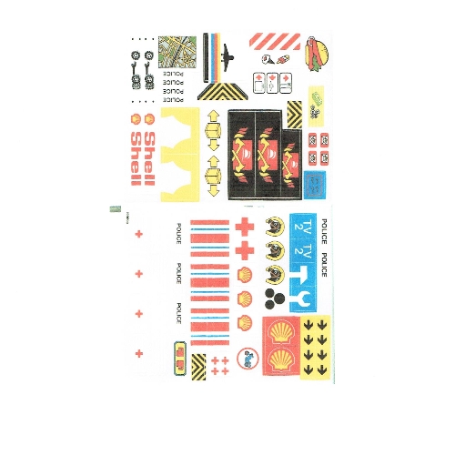 Visuel indicatif Rebrickable de Feuille d'autocollant pour livre 250-1 (Sticker Sheet for Book 250-1)
