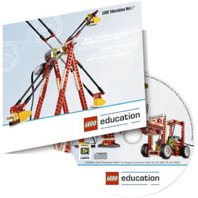 CD-ROM, pack de programmes d'études WeDo 8+ (CD-ROM, WeDo 8+ Projects Curriculum Pack)