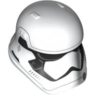 Casque premier ordre Stormtrooper, bouche pointue motif imprimé (Helmet First Order Stormtrooper, Pointed Mouth Print)