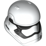 Casque premier ordre Stormtrooper, bouche arrondie motif imprimé (Helmet First Order Stormtrooper, Rounded Mouth Print)