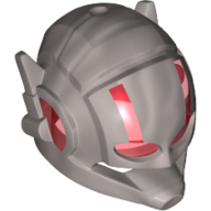 Casque avec casque et motif de visière transparent-rouge (Ant-Man) (Helmet with Headphones and Trans-Red Visor Pattern (Ant-man))