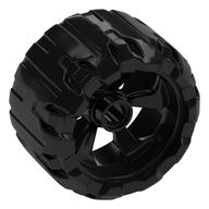 Visuel indicatif Rebrickable de Roue 37mm D. x 22mm, trou pour connecteur (Wheel 37mm D. x 22mm, Pin Hole)