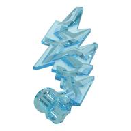 Vague / Foudre avec trou pour axe (Wave / Lightning with Axle Hole)
