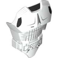 Visuel indicatif Rebrickable de Grande figurine couverture de torse avec ceinture surélevée et scout armure modèle imprimé (Large Figure Torso Cover with Raised Belt and Scout Trooper Armor Print)