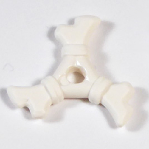 Visuel indicatif Rebrickable de Lanceur d'armes Star / Shuriken, Os (Weapon Throwing Star / Shuriken, Bone)