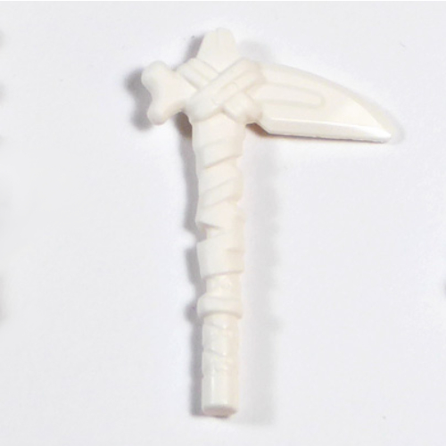 Visuel indicatif Rebrickable de Axe d'arme, Os/Maladie (Weapon Axe, Bone/Sickle)