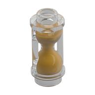 Visuel indicatif Rebrickable de Sablier d'équipement avec motif de sable or nacré (Equipment Hourglass with Pearl Gold Sand Pattern)