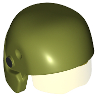 Casque avec visière résistance trooper, motif imprimé visière transparent-jaune (Helmet with Visor Resistance Trooper, Trans-Yellow Visor Print)