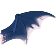 Visuel indicatif Rebrickable de Partie du corps de la créature, aile du dragon 13 x 8, avec motif violet clair marbré (Creature Body Part, Dragon Wing 13 x 8, with Marbled Trans-Light Purple Pattern)
