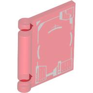 Visuel indicatif Rebrickable de Couverture de livre avec motif imprimé hologramme (Book Cover with Hologram Print)