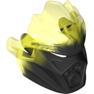 Visuel indicatif Rebrickable de Masque de grande figurine de la terre (unité) avec motif vert transnéon marbré (Large Figure Mask of Earth (Unity) with Marbled Trans-Neon Green Pattern)