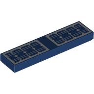 Visuel indicatif Rebrickable de Tuile 1 x 4 avec panneau solaire imprimé (Tile 1 x 4 with Solar Panels Print)