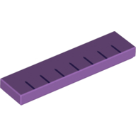 Visuel indicatif Rebrickable de Tuile 1 x 4 avec motif imprimé Thanos barbe/menton (Tile 1 x 4 with Thanos Beard/Chin Print)