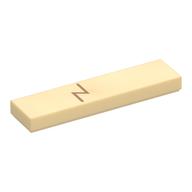 Visuel indicatif Rebrickable de Tuile 1 x 4 avec Harry Potter éclair z motif imprimé (Tile 1 x 4 with Harry Potter Lightning Scare Z Print)