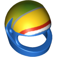 Casque, Standard avec motif imprimé Ferrari Massa (Helmet, Standard with Ferrari Massa Print)