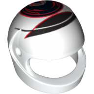 Casque, Standard avec motif imprimé Ferrari K. Raikkonen (Helmet, Standard with Ferrari K. Raikkonen Print)