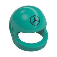 Casque, Standard avec logo Mercedes (Helmet, Standard with Mercedes Logo Print)
