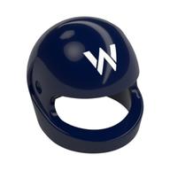 Casque, Standard avec motif imprimé blanc 'W' (Helmet, Standard with White 'W' Print)