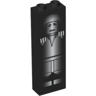 Visuel indicatif Rebrickable de Brique 1 x 2 x 5 avec Han Solo en motif imprimé Carbonite (Brick 1 x 2 x 5 with Han Solo in Carbonite Print)
