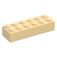 Visuel indicatif Rebrickable de Brique 2 x 6 avec motif imprimé 'LEGOLAND FLORIDA' (Brick 2 x 6 with 'LEGOLAND FLORIDA' Print)