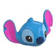 Point spécial tête figurine, avec de grandes oreilles crantées, touffes de fourrure avec yeux bleu clair vif / noir, nez bleu foncé, oreilles rose foncé motif imprimé (Minifig Head Special Stitch, with Large Notched Ears, Fur Tufts with Bright Light Blue/Black Eyes, Dark Blue Nose, Dark Pink Ears Print)