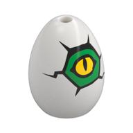 Visuel indicatif Rebrickable de Oeuf alimentaire avec trou de 1,5 mm avec motif imprimé œil jaune (Food Egg with 1.5mm Hole with Yellow Eye Print)