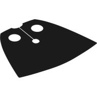 Cape de cou, standard, très courte [Tissu extensible spongieux] (Neckwear Cape, Standard, Very Short [Spongy Stretchable Fabric])