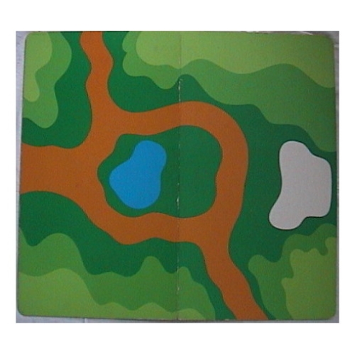 Visuel indicatif Rebrickable de Tapis de jeu, motif imprimé Zoo (Playmat, Zoo Print)