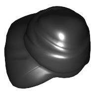 Chapeau, serviette enveloppée [sans motif] (Hat, Wrapped Towel [Plain])
