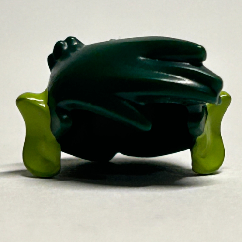 Visuel indicatif Rebrickable de Cheveux balayés vers l'avant avec des oreilles de vert citron (beastboy) motif (Hair Swept Forward with Lime Ears (Beastboy) Pattern)