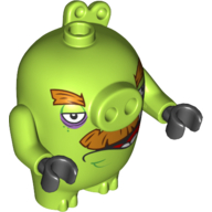 Visuel indicatif Rebrickable de Animal, Cochon, Contremaître (Animal, Pig, Foreman)