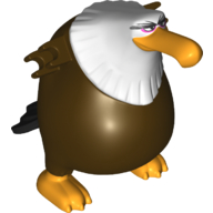 Partie du corps animal, Torse et tête d'oiseau, Mighty Eagle (Animal Body Part, Bird Torso and Head, Mighty Eagle)
