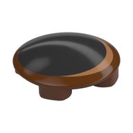 Visuel indicatif Rebrickable de Plaque ronde 2 x 2 avec fond arrondi avec motif imprimé nougat moyen et œil noir (Plate Round 2 x 2 with Rounded Bottom with Medium Nougat and Black Eye Print)