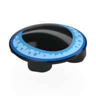 Visuel indicatif Rebrickable de Plaque ronde 2 x 2 avec fond arrondi avec motif imprimé œil de chat bleu (Plate Round 2 x 2 with Rounded Bottom with Blue Cat Eye Print)