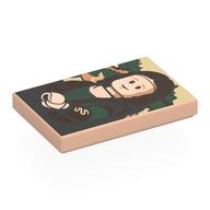 Visuel indicatif Rebrickable de Tuile 2 x 3 avec Mona Lisa Peinture motif imprimé (Tile 2 x 3 with Mona Lisa Painting Print)