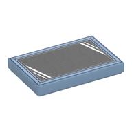 Visuel indicatif Rebrickable de Tuile 2 x 3 avec motif imprimé miroir (Tile 2 x 3 with Mirror Print)