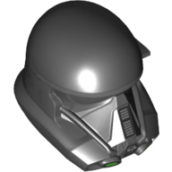 Visuel indicatif Rebrickable de Casque Imperial Death Trooper motif imprimé (Helmet Imperial Death Trooper Print)
