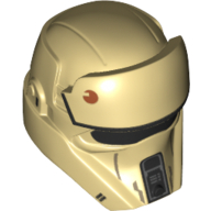 Casque, avant surélevé, avant angulaire, shore trooper motif imprimé (Helmet, Raised Forehead, Angular Front, Shore Trooper Print)
