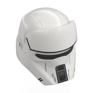 Casque, Avant relevé, Angulaire Avant, AT-RT Pilote motif imprimé (Helmet, Raised Forehead, Angular Front, AT-RT Driver Print)
