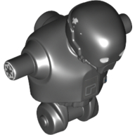 Corps et tête de droïde, motif imprimé K-2SO rayé (Droid Body and Head, Scratched K-2SO Print)