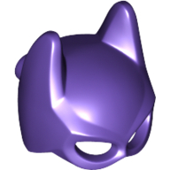 Masque, cachette de Batgirl [sans motif] (Mask, Batgirl Cowl [Plain])